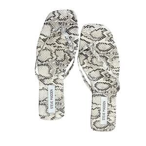 Steven Madden Snakeskin Thong Flip Flop